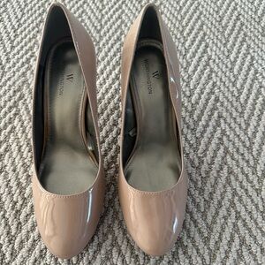 Worthington Women's Nude Patent Heels